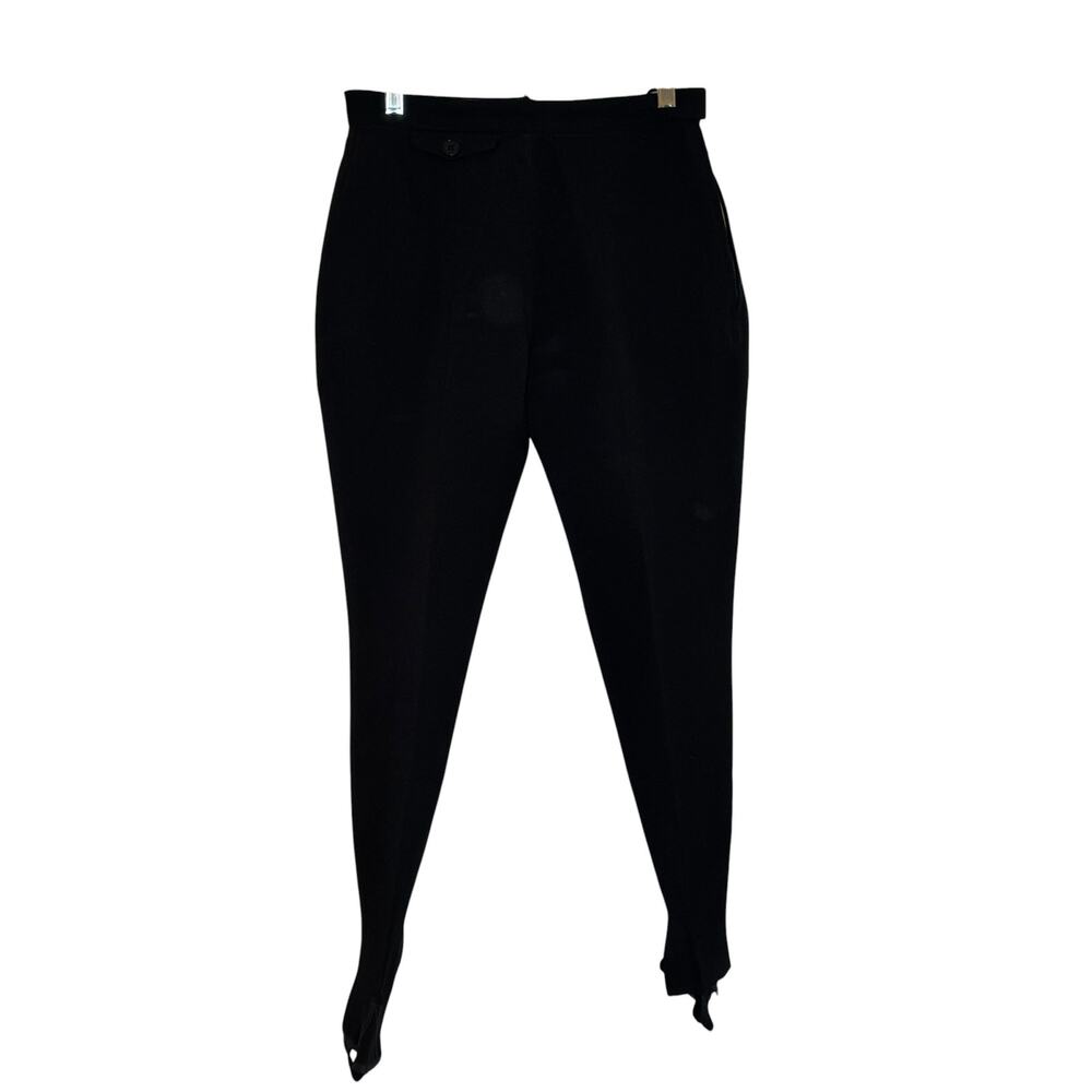 Vintage Bogner Black Wool Blend Stir Up Ski Snow Pants